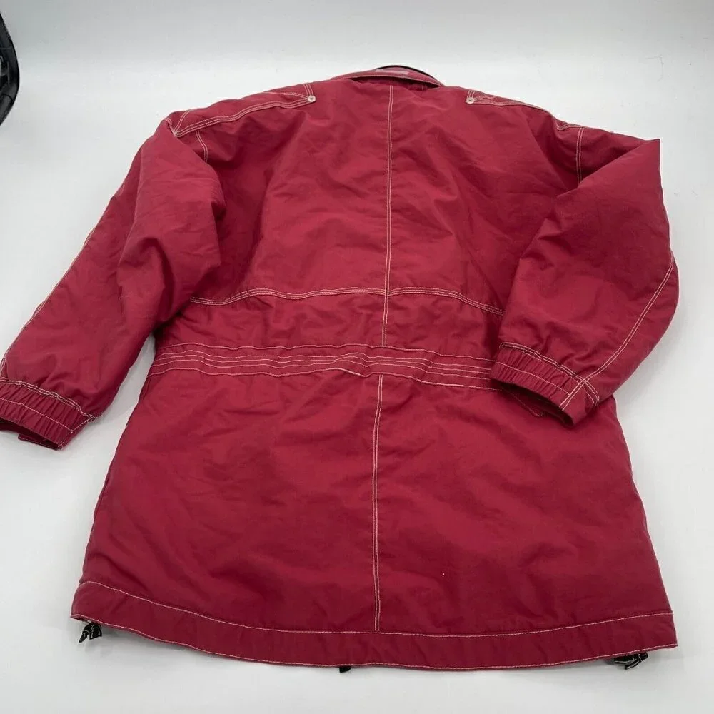 Obermeyer Juniors Coat 12 Red Swifter Winter Ski Snowboard Jacket Lined Casual